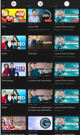 Exemple de Guide TV